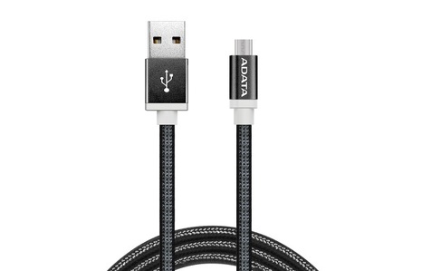 Miniatura produktu: ADATA kabel USB type-A/USB Micro B 1m Black