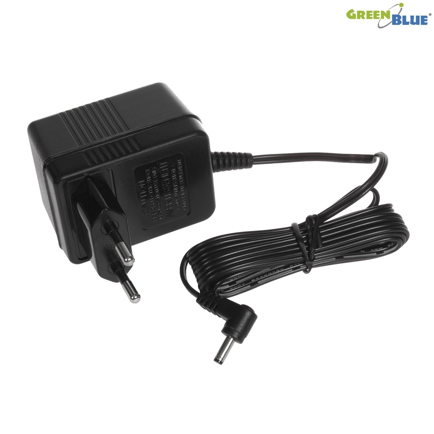 Stacja pogody GreenBlue GB141 black bezprzewodowa DCF IN/OUT ładowarka 3D Crystal