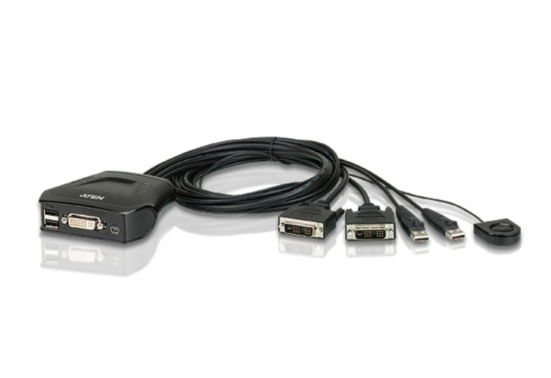 ATEN Przełącznik KVM CS22D-A7 2-portowy USB