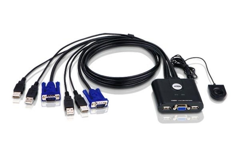 ATEN Przełącznik KVM CS22U-A7 2-portowy USB