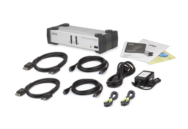 ATEN Przełącznik KVM CS1912-AT-G 2-portowy ATEN Przełącznik KVM CS1912-AT-G 2-portowy