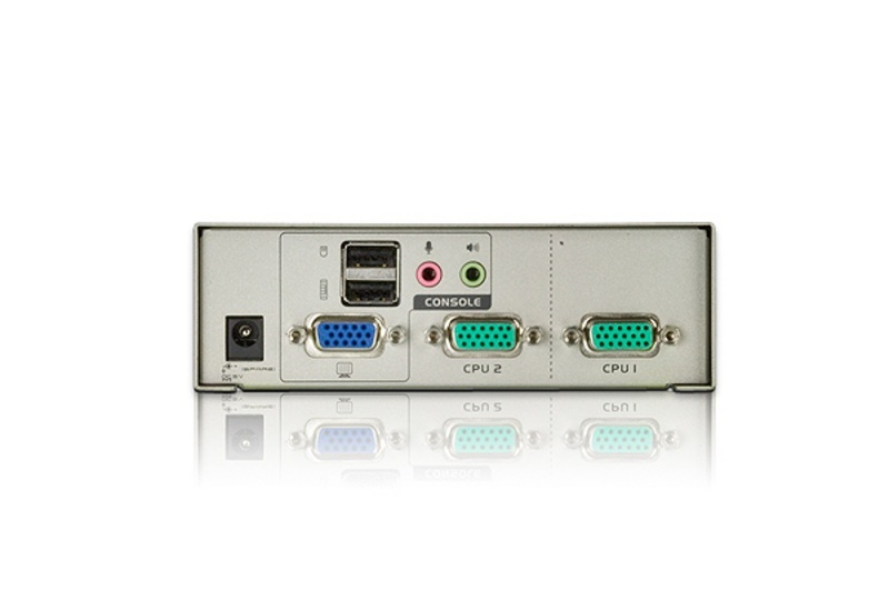 ATEN Przełącznik KVM CS72U-A7 2-portowy USB VGA/Audio ATEN Przełącznik KVM CS72U-A7 2-portowy USB VGA/Audio