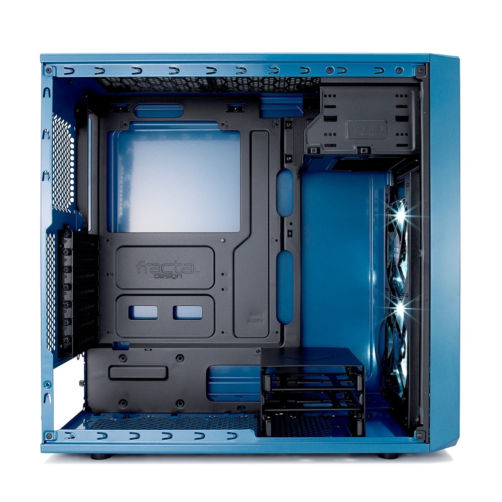 Obudowa do komputera Fractal Design Focus G Window Blue, niebieska z oknem (FD-CA-FOCUS-BU-W)