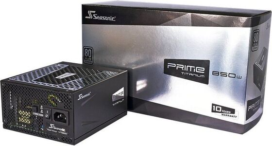 Miniatura produktu: Zasilacz Seasonic PRIME Ultra Titanium 850W (SSR-850TR) 80Plus Titanium