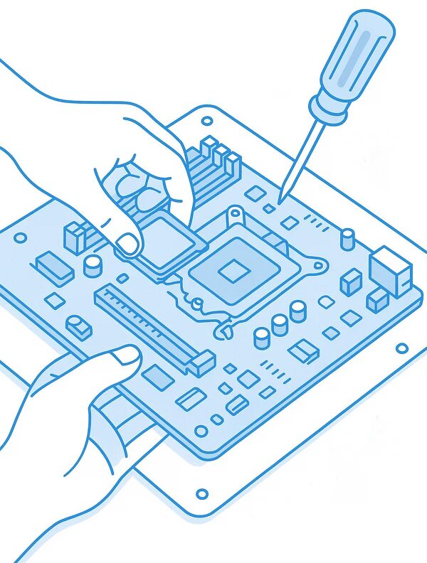 Zdjęcie produktu: Montaż płyty głównej