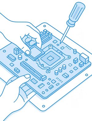 Miniatura produktu: Montaż płyty głównej