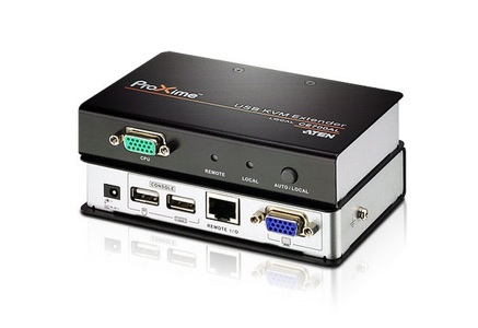 Miniatura produktu: ATEN Extender KVM CE700A-AT-G USB VGA Kat 5 (1280 x 1024@150m)