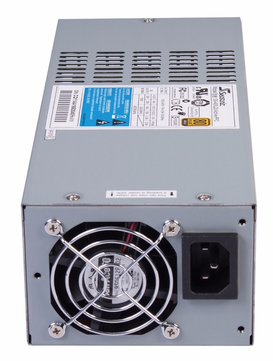 Zasilacz Seasonic SS-400L2U F0 80Plus Gold Rack 2U Bulk 400W