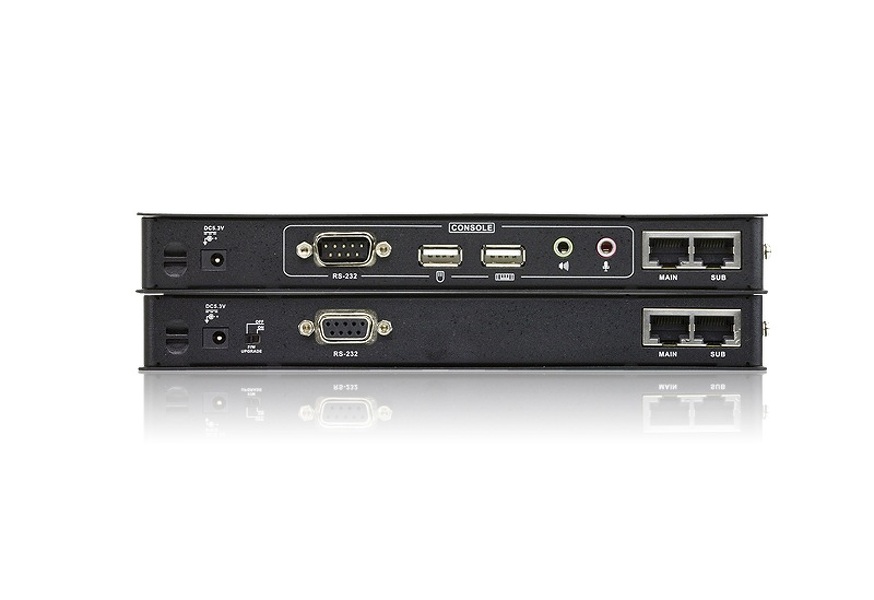 Zdjęcie produktu: ATEN Extender KVM CE604-AT-G USB DVI Dual