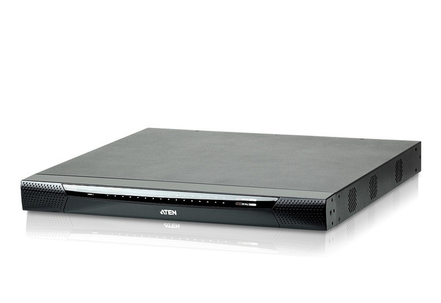 Zdjęcie produktu: ATEN Przełącznik KVM over IP KN2132VA-AX-G 1-lokalny/2-zdalne dostępy 32-portowy Kat 5 z Virtual Media Zdjęcie produktu: ATEN Przełącznik KVM over IP KN2132VA-AX-G 1-lokalny/2-zdalne dostępy 32-portowy Kat 5 z Virtual Media