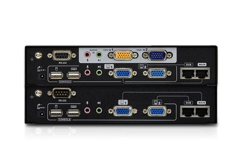 ATEN Extender KVM CE775-AT-G USB VGA Dual