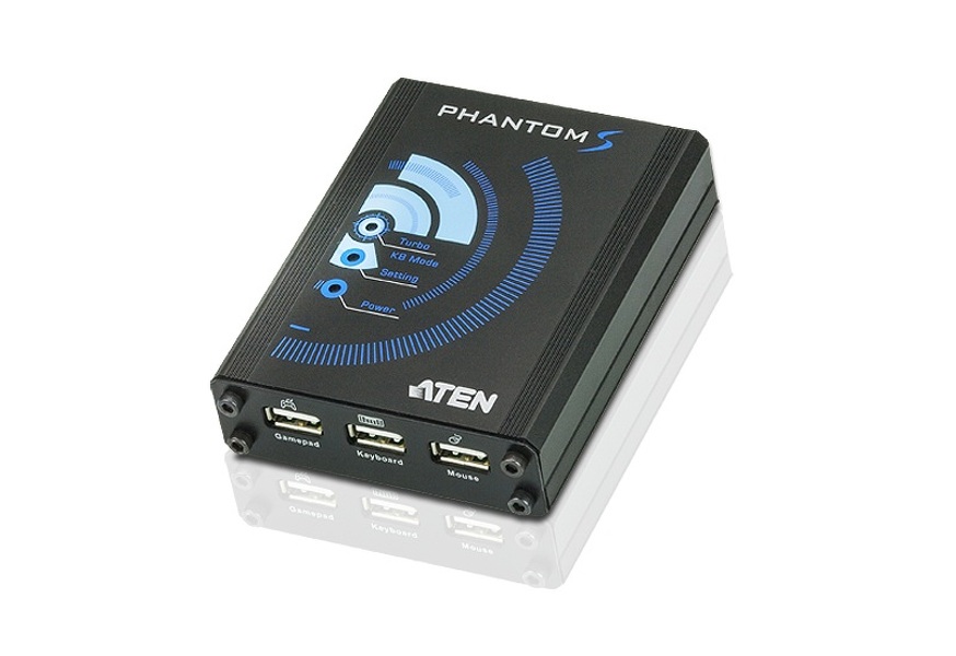 Zdjęcie produktu: ATEN PHANTOM-S UC3410-AT (Gamepad Emulator dla PS4 / PS3/ Xbox 360/ Xbox One) Zdjęcie produktu: ATEN PHANTOM-S UC3410-AT (Gamepad Emulator dla PS4 / PS3/ Xbox 360/ Xbox One)