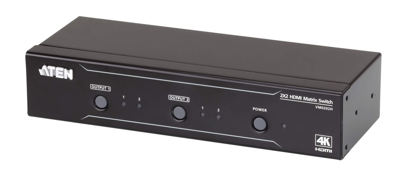 Zdjęcie produktu: ATEN Przełącznik matrycowy VM0202H-AT-G 2x2