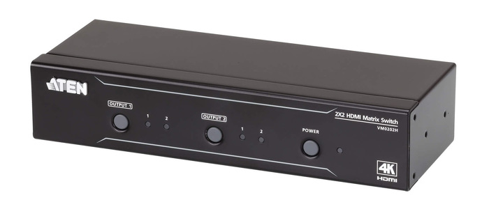 Miniatura produktu: ATEN Przełącznik matrycowy VM0202H-AT-G 2x2 HDMI