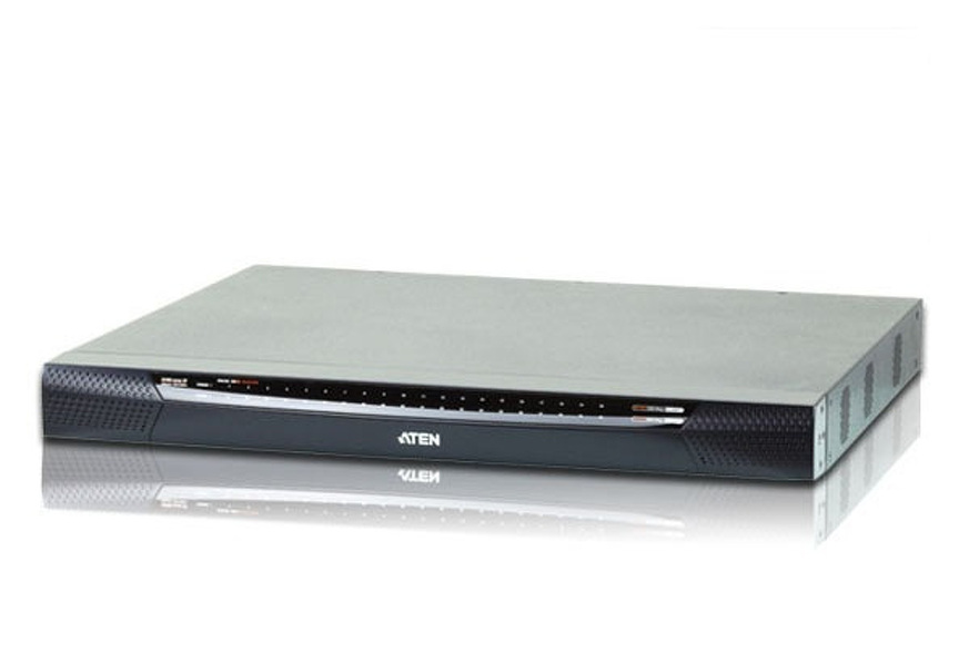 Zdjęcie produktu: ATEN Przełącznik KVM over IP KN4140VA-AX-G 1-lokalny/4-zdalne dostępy 40-portowy Kat 5 z Virtual Media