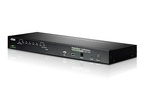ATEN Przełącznik KVM over IP CS1708I-AT-G 1-lokalny/zdalny dostęp, 8-portowy PS/2-USB VGA