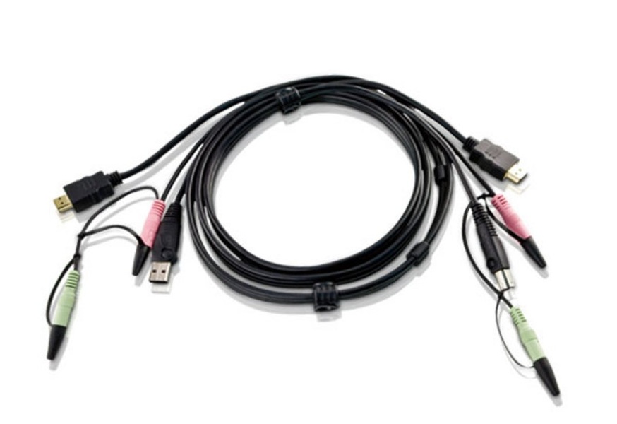 Zdjęcie produktu: ATEN kabel 2L-7D02UH 1.8M USB HDMI KVM