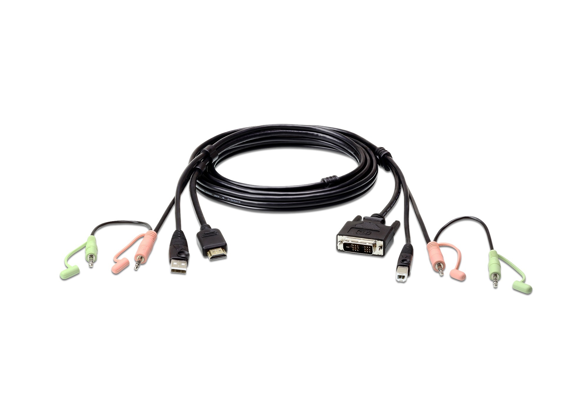 ATEN kabel 2L-7D02DH 1.8M USB HDMI-DVI-D KVM