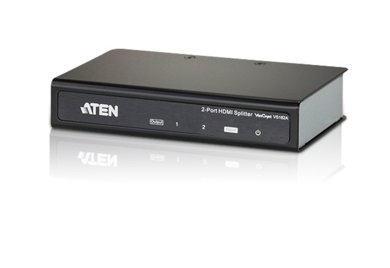 ATEN Rozdzielacz VS182A-A7-G 2-Port 4K HDMI Splitter