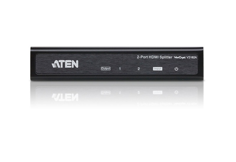 ATEN Rozdzielacz VS182A-A7-G 2-Port 4K HDMI Splitter