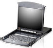 ATEN Konsola KVM over IP KL1516AIM-AXA-AG 1-lokalny/zdalny dostęp, 16-portowa Kat 5 Dual Rail 17" LCD z portem Daisy-Chain