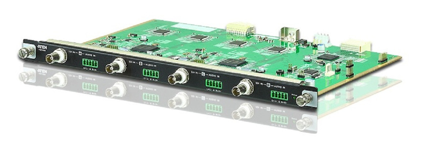Miniatura produktu: ATEN Karta wejścia VM7404-AT 4-portowa 3G-SDI Miniatura produktu: ATEN Karta wejścia VM7404-AT 4-portowa 3G-SDI