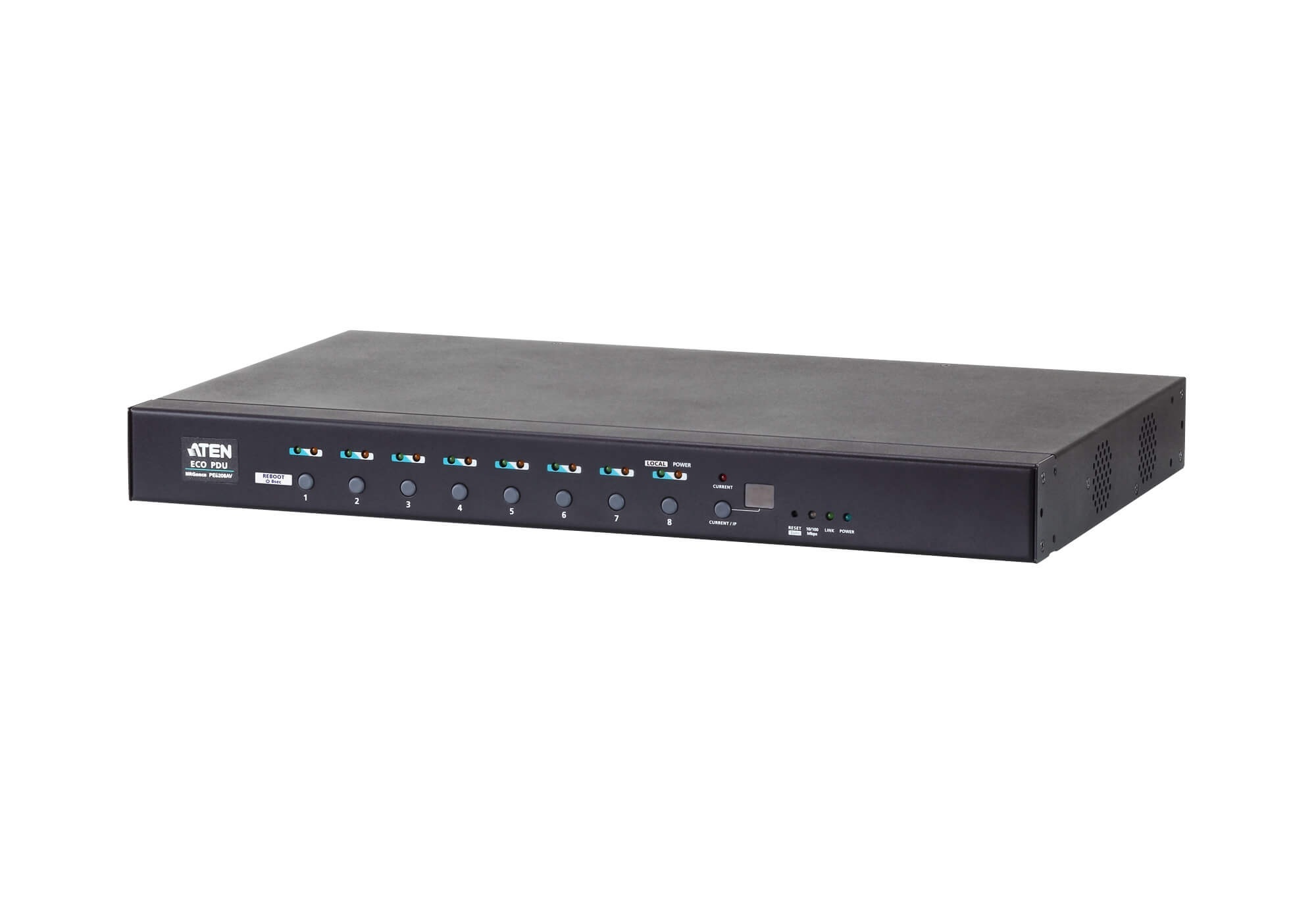 ATEN Listwa PDU PE6208AV-AT-G 8-gniazd 1U