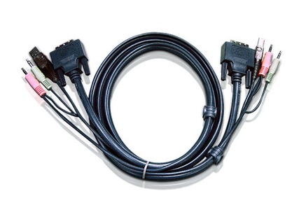 Miniatura produktu: ATEN kabel 2L-7D03UI 3M USB DVI-I Single Link KVM