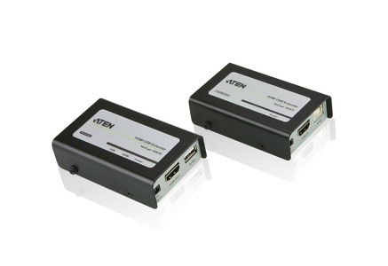 Miniatura produktu: ATEN Extender VE803-AT-G HDMI/USB Kat 5 (1080p@40m)