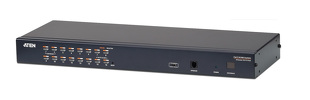 ATEN Przełącznik KVM KH1516A-AX-G 16-portowy Kat 5 z portem Daisy-Chain