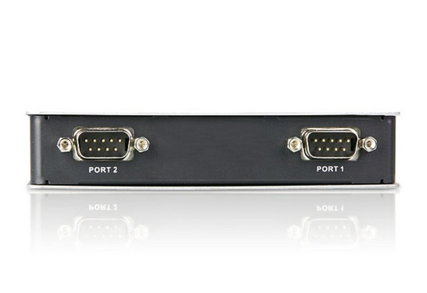 Zdjęcie produktu: ATEN Hub UC2322-AT 2-portowy USB - RS232 Zdjęcie produktu: ATEN Hub UC2322-AT 2-portowy USB - RS232