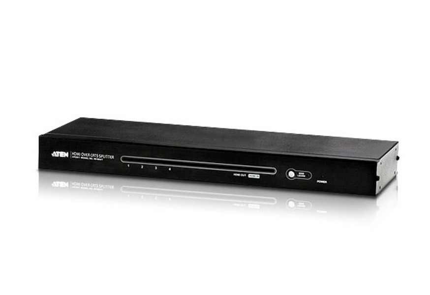 Zdjęcie produktu: ATEN Rozdzielacz VS1804T-AT-G 4-portowy HDMI Kat 5 Splitter