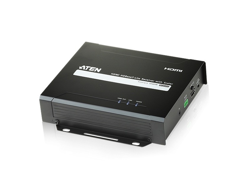 Zdjęcie produktu: ATEN Odbiornik ze skalerem VE805R-AT-G HDMI HDBaseT-Lite (1080p@70m) Zdjęcie produktu: ATEN Odbiornik ze skalerem VE805R-AT-G HDMI HDBaseT-Lite (1080p@70m)