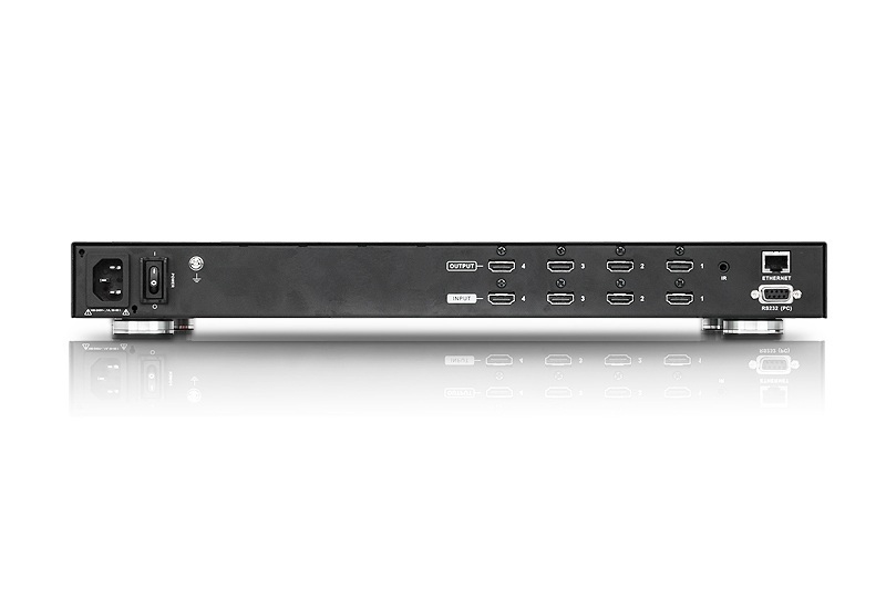 ATEN Przełącznik matrycowy ze skalerem VM5404H-AT-G 4x4 HDMI