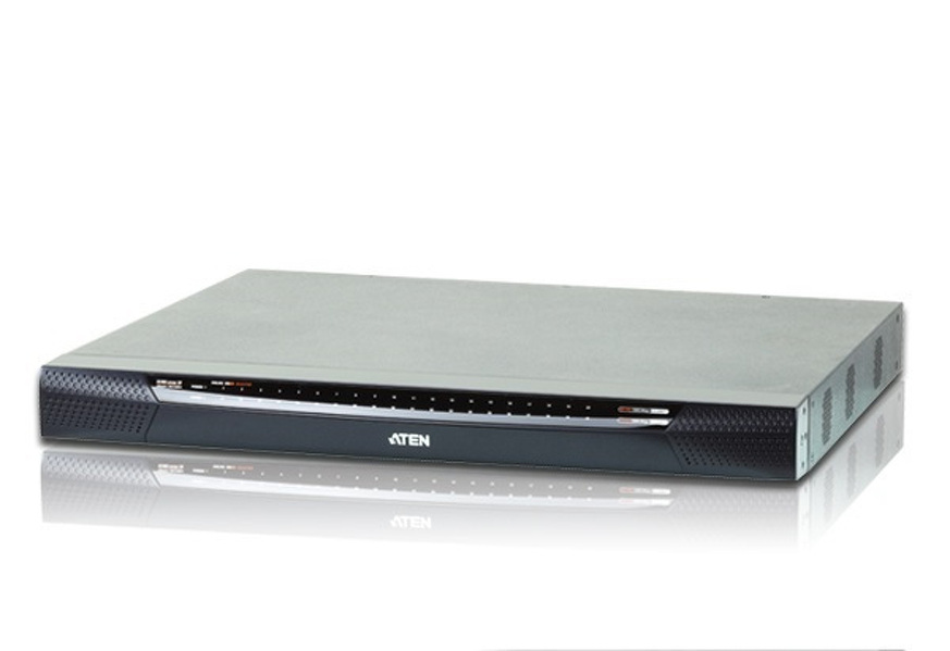 Zdjęcie produktu: ATEN Przełącznik KVM over IP KN2140VA-AX-G 1-lokalny/2-zdalne dostępy 40-portowy Kat 5 z Virtual Media