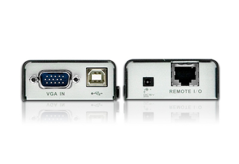 ATEN mini Extender KVM CE100-A7-G USB VGA