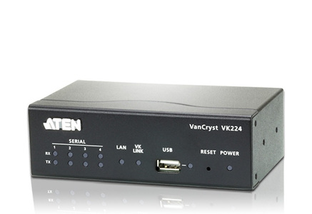 Miniatura produktu: ATEN Urządzenie rozszerzające VK224-AT-G 4-porty szeregowe