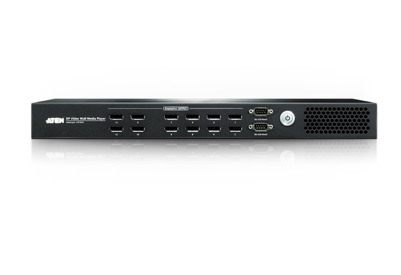 ATEN Video Wall Media Player VS1912-AT-G 12-portowy DisplayPort