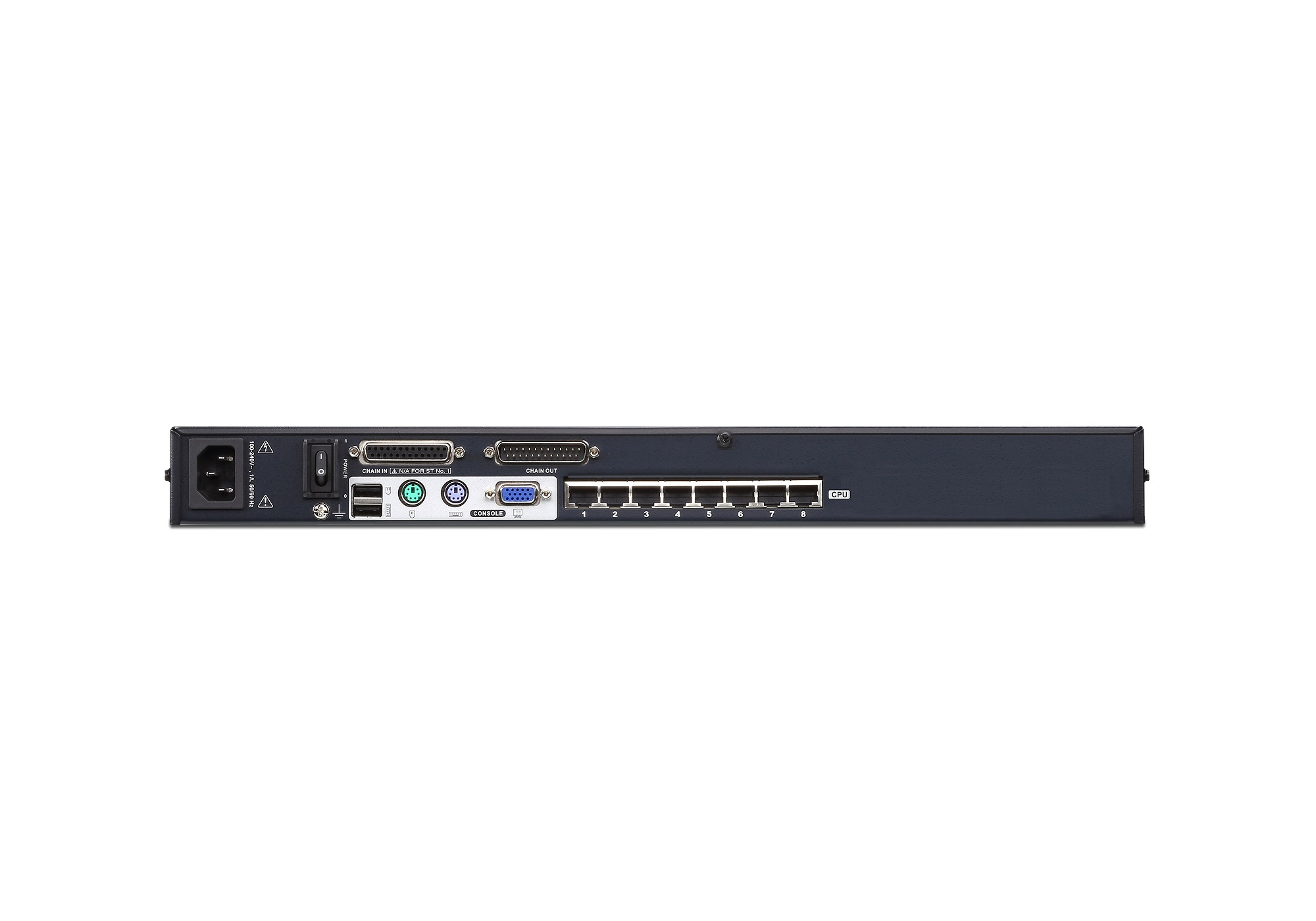 ATEN KVM KH1508A-AX-G 8-portowy Daisy-Chain ATEN KVM KH1508A-AX-G 8-portowy Daisy-Chain