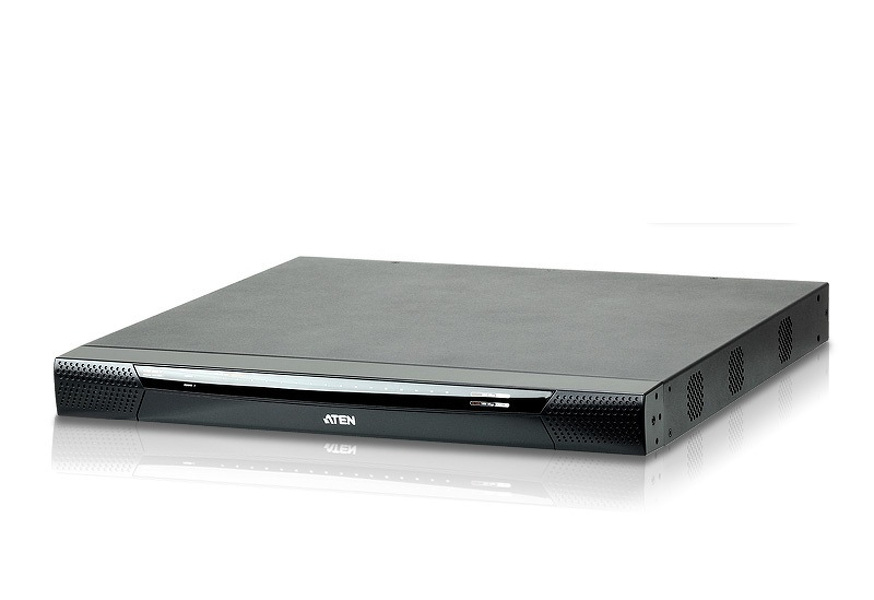Zdjęcie produktu: ATEN Przełącznik KVM over IP KN4116VA-AX-G 1-lokalny/4-zdalne dostępy 16-portowy Kat 5 z Virtual Media Zdjęcie produktu: ATEN Przełącznik KVM over IP KN4116VA-AX-G 1-lokalny/4-zdalne dostępy 16-portowy Kat 5 z Virtual Media