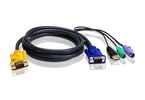 Miniatura zdjęcia: ATEN kabel 2L-5302UP 1.8M PS/2-USB KVM