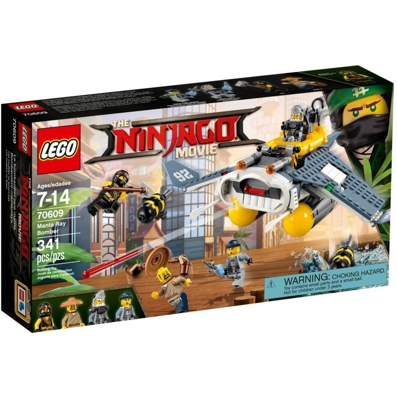 LEGO Ninjago 70609 Bombowiec Manta Ray