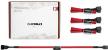 Noctua Chromax NA SEC1.red przedłużacz 4-Pin PWM 30cm 4 szt.