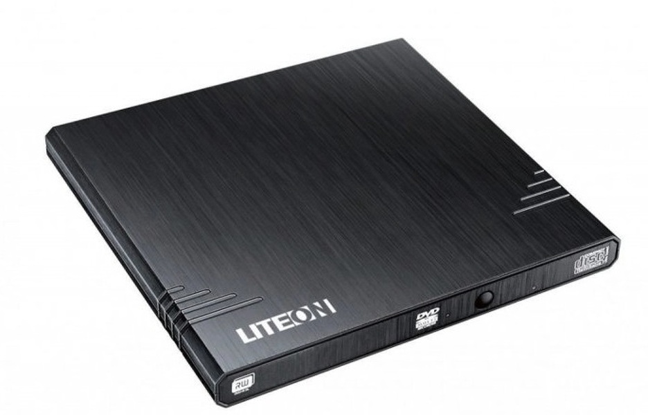 Zdjęcie produktu: LiteOn nagrywarka zewnętrzna eBAU108-L11 USB Slim Czarna