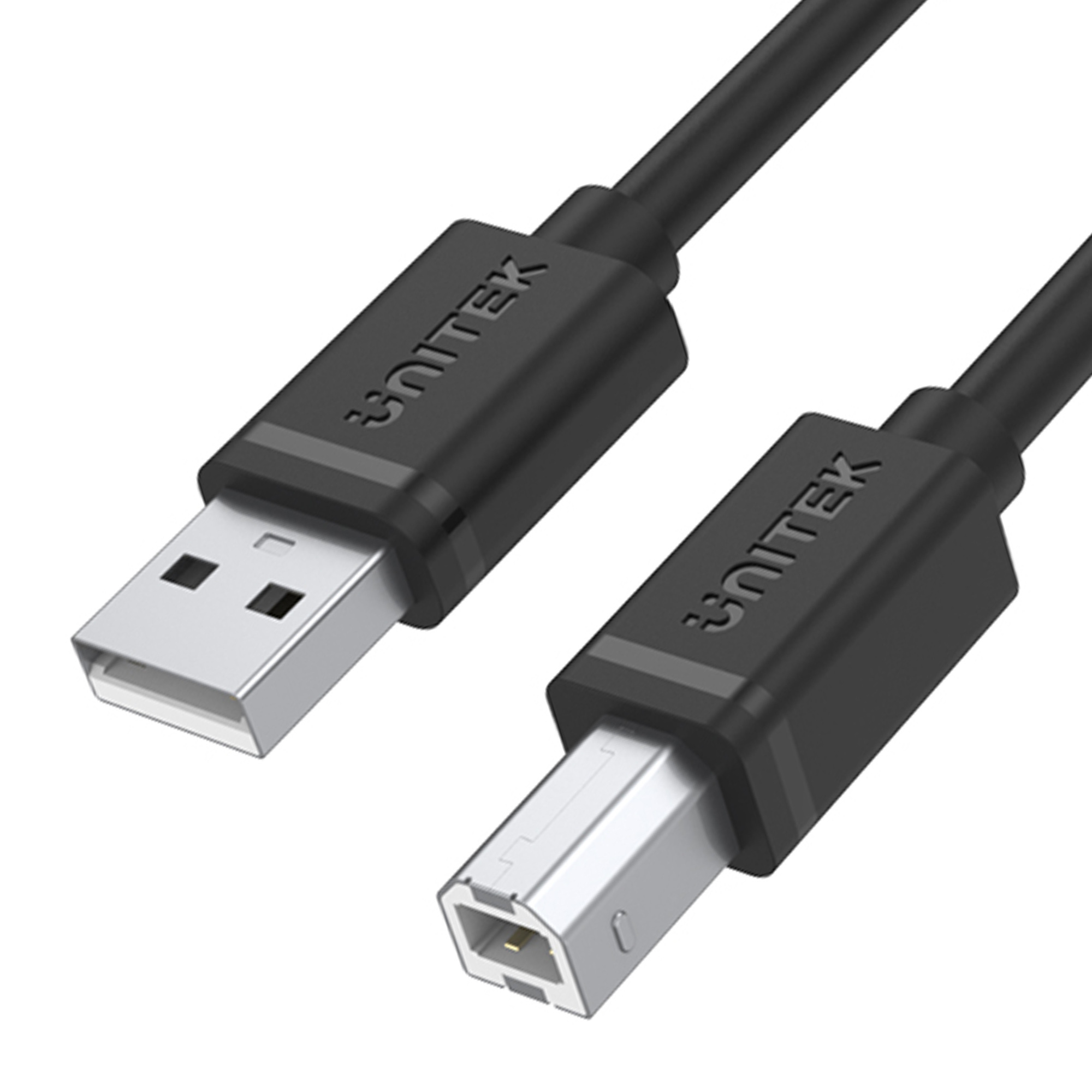 Unitek Kabel do drukarki USB 2.0 AM-BM 3M (Y-C420GBK)