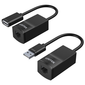 Miniatura produktu: Przedłużacz USB po skrętce do 60m Unitek(Y-UE01001)