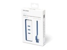 Miniatura zdjęcia: TP-Link UE330 USB 3.0 to Gigabit ethernet RJ45 10/100/1000Mbps + HUB USB 3.0