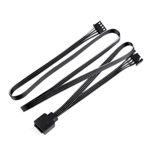 Zdjęcie produktu: SilverStone CPL01 (SST-CPL01) przedłużacz i rozgałęziacz zasilania RGB 4pin