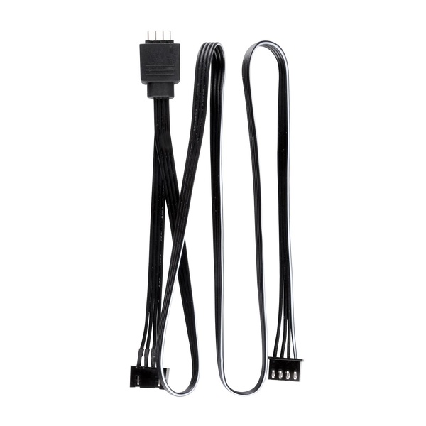 Zdjęcie produktu: SilverStone CPL01 (SST-CPL01) przedłużacz i rozgałęziacz zasilania RGB 4pin