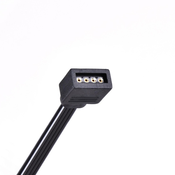 Zdjęcie produktu: SilverStone CPL01 (SST-CPL01) przedłużacz i rozgałęziacz zasilania RGB 4pin